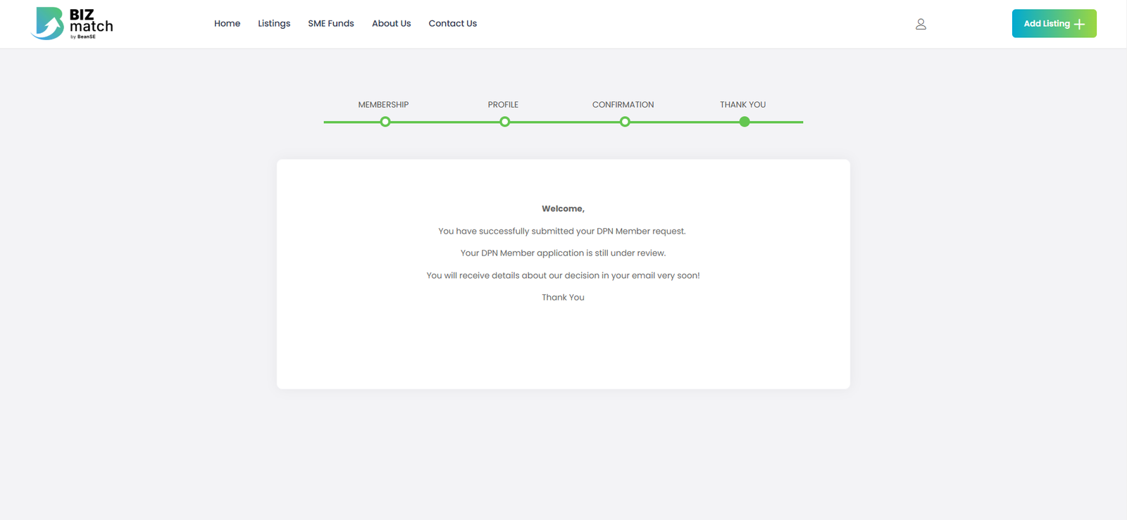 userguide register business - BeanSE BizMatch