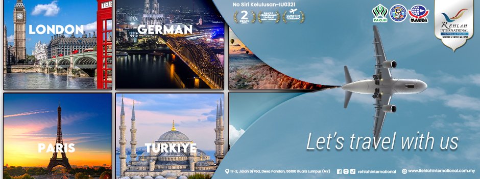 Rehlah International Travel & Tours Sdn Bhd Rehlah International Travel & Tours Sdn Bhd